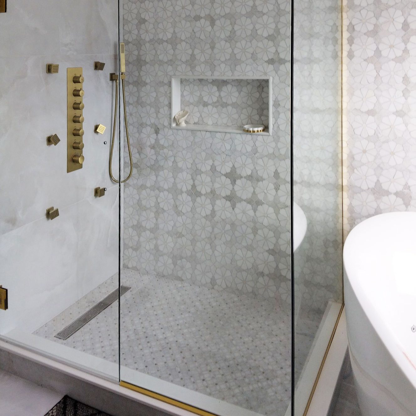 Signature Hinge European heavy duty enclosure using Gold hardware